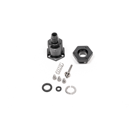 PUMP OUTLET ADAPTER, CHECK VALVE, 10MM BARB