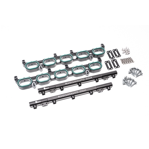 Radium Port Injection Fuel Rail Kit - Audi R8 V10 06-15/Lamborghini Gallardo 08-13