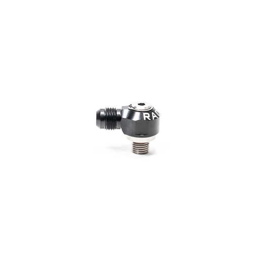 Radium V2 4AN ORB to 6AN Male Flare Low Profile Swivel Banjo Fitting