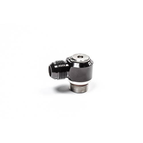 Radium V2 10AN ORB to 10AN Male Flare Low Profile Swivel Banjo Fitting