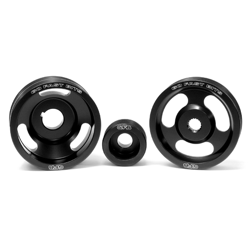 GFB Lightweight Pulley Kit or Lightened Underdrive Pulleys 2010
