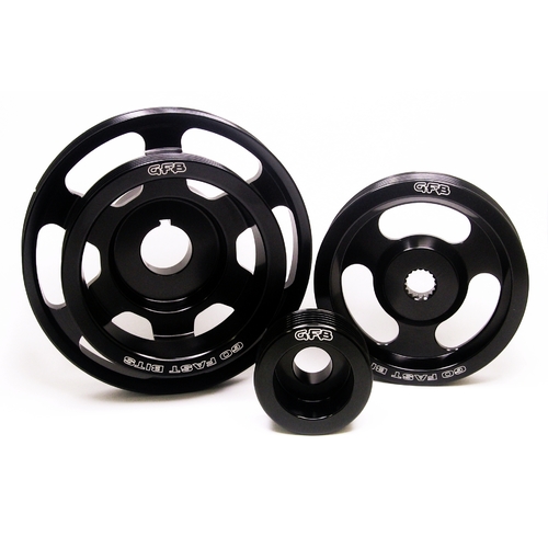 GFB Lightweight Pulley Kit or Lightened Underdrive Pulleys 2014