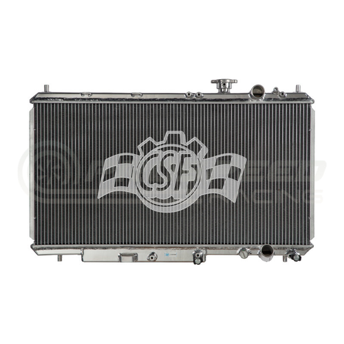 CSF Racing 2-Row 52mm Race Spec Aluminium Radiator - Honda Integra DC2 94-01