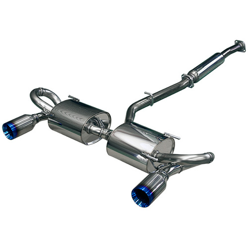 HKS Legamax Sports w/ Blue Ti tips Catback Exhaust - suits Toyota 86 ZN6 FA20 12/04+ 