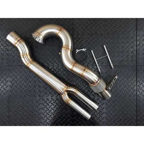 Redstar Catless Downpipe w/ Heat Shielding - Audi RS3 8y 22+