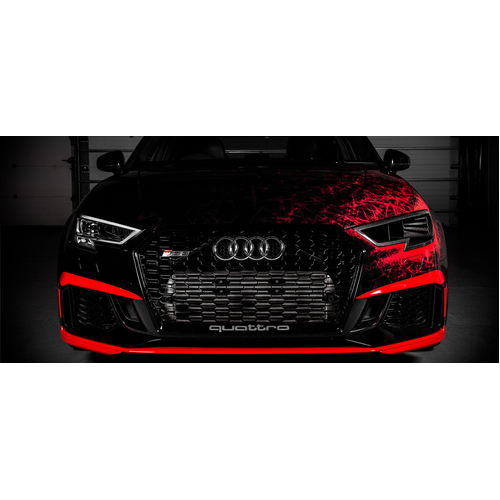 Eventuri Carbon Headlamp Race Ducts for Stage 3 intake - Audi RS3