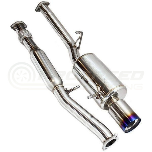 Invidia G200 Cat Back Exhaust w/Ti Rolled Tip fits Subaru Forester XT SG 03-08