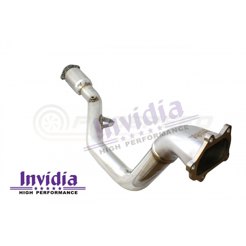 Invidia Down Pipe "Australian Spec" w/High Flow Cat - Subaru WRX 08-14/STI 08-20/LGT 07-09/FXT SH (5MT/6MT/4AT)