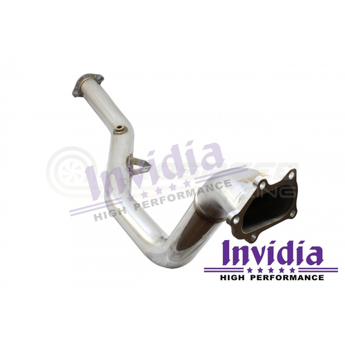 Invidia Down Pipe "Australian Spec" Catless fits Subaru WRX 08-14/STI 08-21/Liberty 07-09/FXT SH (5MT/6MT/4AT)