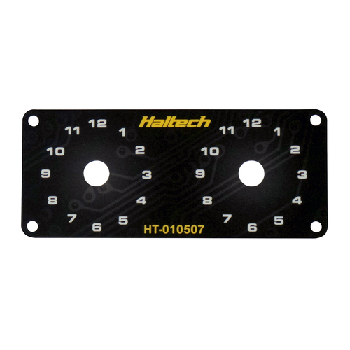 Haltech Dual Switch Panel Only  [HT-010507]