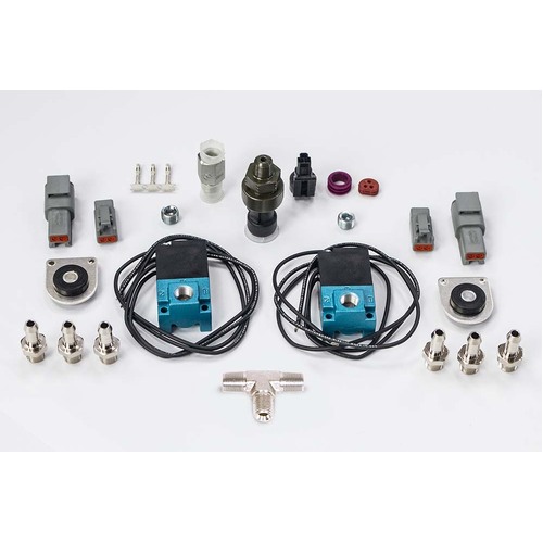 Haltech CO2 Boost Control Dual Solenoid & Pressure Sensor Kit [HT-020402]