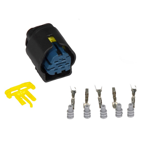 Haltech Plug and Pins Only - Suits Bosch 150psi Fluid Pressure and Temperature Sensor  [HT-030315]