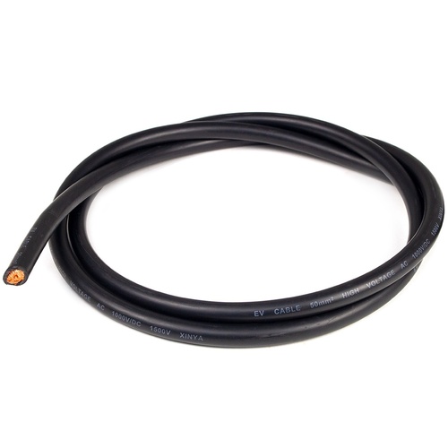 Haltech 1 AWG Battery Cable (Black)  [HT-039222]