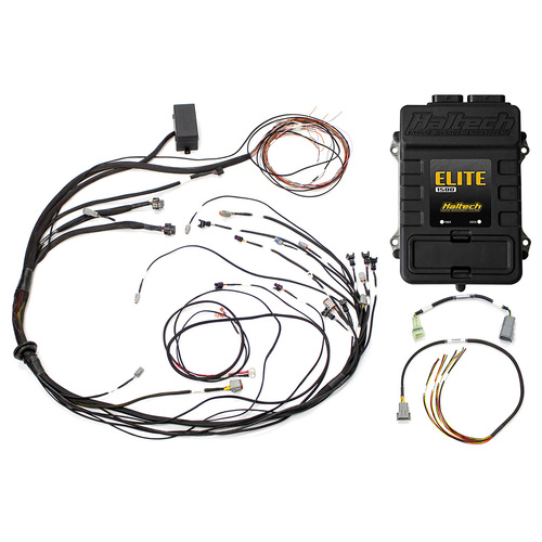 Haltech Elite 1500 + Mazda 13B S4/5 CAS with Flying Lead Ignition Terminated Harness Kit [HT-150975]