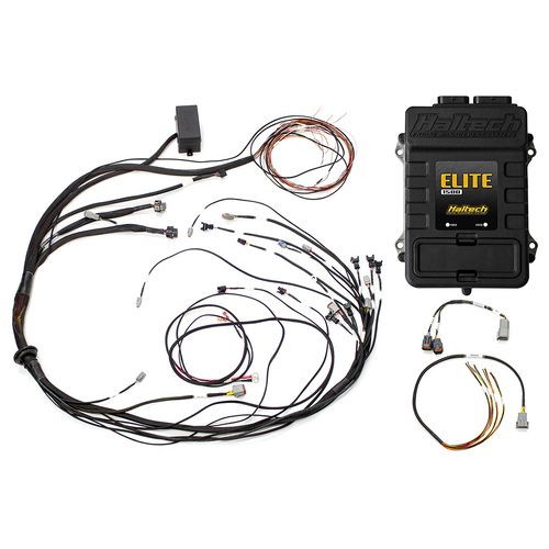 Haltech Elite 1500 + Mazda 13B S6-8 CAS with Flying Lead Ignition Terminated Harness Kit [HT-150985]