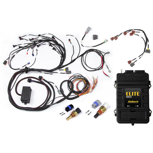 Haltech Elite 2500 + Terminated Engine Harness for Nissan RB Twin Cam With Series 1 (early) ignition type sub harness [HT-151308]