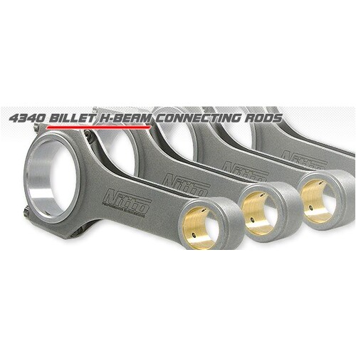 Nitto Connecting Rods NISSAN VQ35 H-BEAM 141.7MM (SUIT STROKER) (NIT-ROD-VQ35HS)