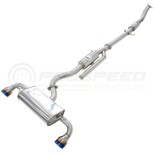Invidia Q300 O2 Back Exhaust w/Catless Front Pipe, Ti Tips fits Toyota Yaris GR XPA16R