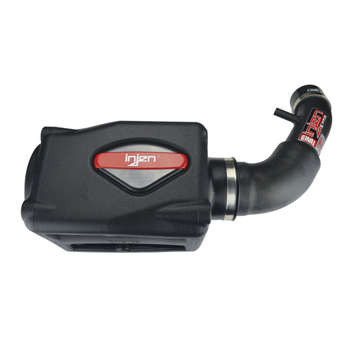 Injen PF Cold Air Intake System w/ Rotomolded Air Filter Housing (Wrinkle Black) - 2007-2011 Jeep Wrangler V6-3.8L