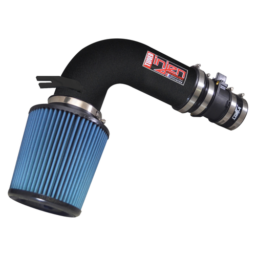 Injen PF Cold Air Intake System (Wrinkle Black) - 2014-2018 Dodge Ram 1500 V6-3.0L Turbo Diesel 