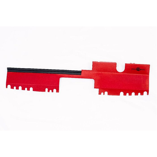 Process West Radiator Cover Red for Subaru WRX/STI VA 15-21 (w/OEM Intake Chute) [PWED03R]