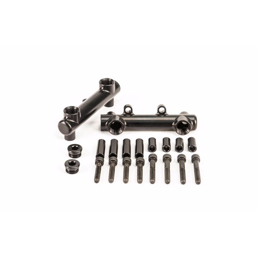 Process West Billet Fuel Rails - Black