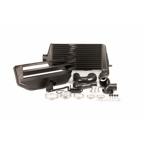 Process West Verticooler Top Mount Intercooler Kit Black for Subaru WRX 08-14 [PWTMIC13B]