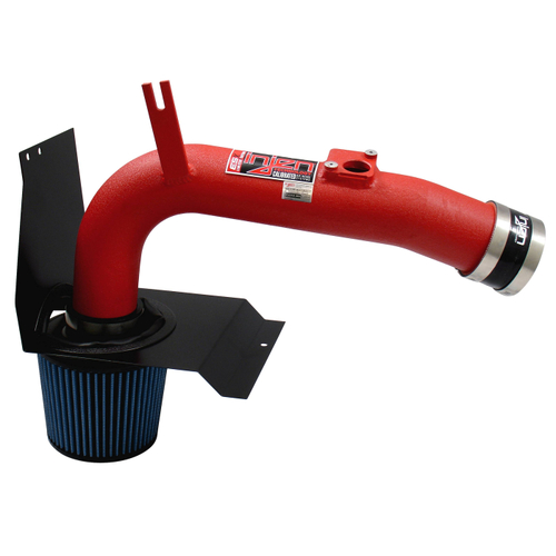 Injen SP Cold Air Intake System (Wrinkle Red) - 2008-2013 Subaru Impreza WRX Sti H4-2.5L Turbo 