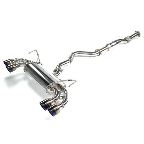 Invidia Q300 Turbo Back Exhaust - Subaru WRX 11-14/STI 08-14 (Hatch 5MT/6MT)