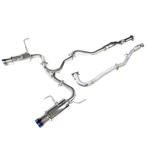 Invidia N1 Turbo Back Exhaust - Subaru WRX 15-21/Forester XT 13-18 (CVT Auto)