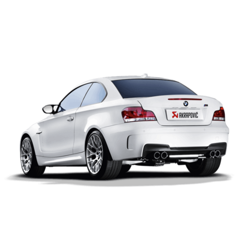 Akrapovic Slip-On Line (Titanium) for BMW 1M with Carbon Tailpipes