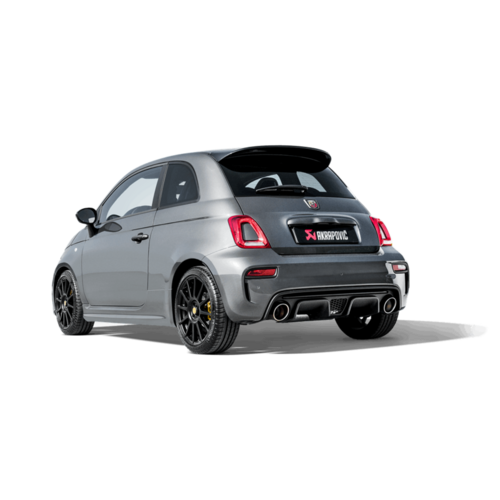 Akrapovic Slip-On Line (SS) for Abarth 595 Pista Turismo Competizione with Carbon Tailpipes