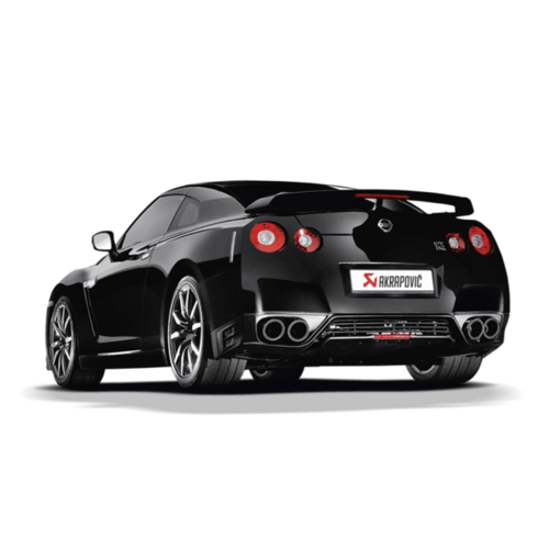 Akrapovic Evolution Line (Titanium) for Nissan GT-R R35 with Carbon Tailpipes