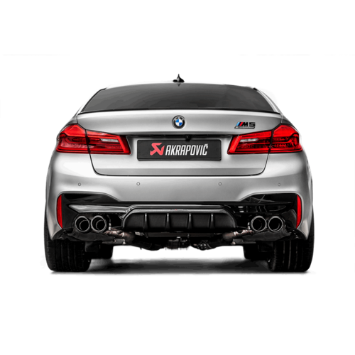 Akrapovic Slip On Line (Titanium) - BMW F90 M5 OPF with Carbon Tailpipes