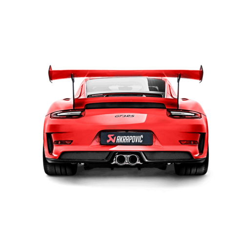 Akrapovic Porsche 991.2 GT3RS / Speedster OPF - Slip-On Race Line (Titanium) with Evolution Header Set