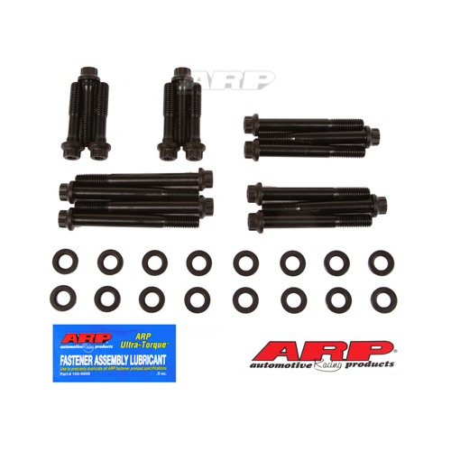 ARP Main bolt kit fits SB Chevy 2-Bolt Large Journal w/ 1/2 Inch Straps on F&R Caps 