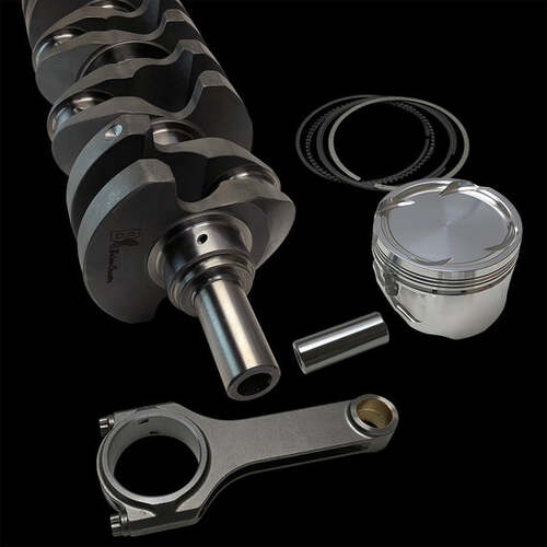 Brian Crower Stroker Kit for Honda H22 - 100mm Stroke Billet Crank w/50mm Mains BC625+ Rods (5.635) C (BC0036)