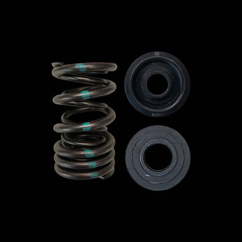 Brian Crower High Mileage Dual Spring and Steel Alloy Retainer & Spring kit for Honda K20A/K20Z F20C/F22C (BC0040S)