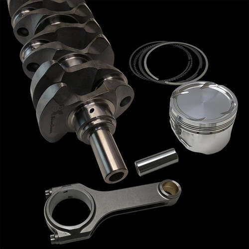 Brian Crower Stroker Kit for Toyota 2JZGTE/2JZGE Lightweight 94mm Stroke Billet Crank BC625+ Rods (5. (BC0309LW)