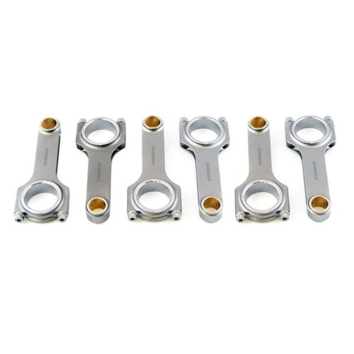 Carrillo Connecting Rods for Mitsibishi 4G63 2nd Gen 153mm Stroke Pro-H 3/8 CARR Con Rods w/ Hardware CUSTOM ORDER ONLY (MI-4G6T>-66024S-04)