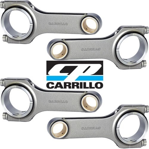 Carrillo Connecting Rods for Ford Ecoboost 2.3L Pro-H 3/8 CARR Bolt (Set of 4) (SCR10228-4)