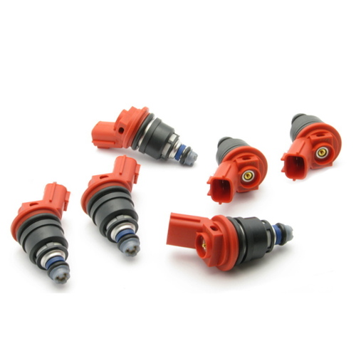 DeatschWerks 270cc/min Side Feed Injectors - 6 Pack  (for 300SX 90-96) [01J-00-0270-6]