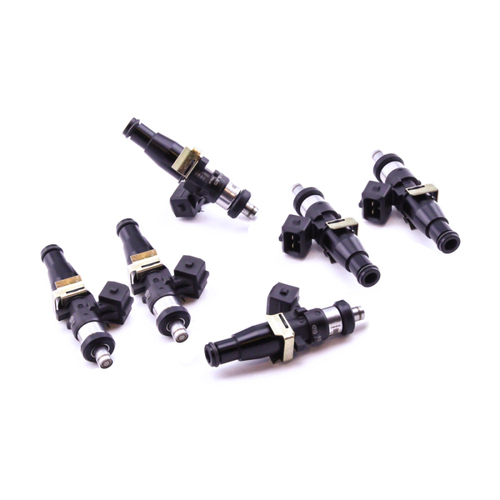 DeatschWerks 1500cc/min Bosch EV14 Injectors - 6 Pack  (for Skyline RB20DET/RB26DETT 89-02) [16M-05-1500-6]