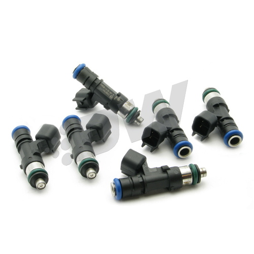 DeatschWerks 50 lb/hr Bosch EV14 48mm Injectors - 6 Pack [17U-00-0050-6]