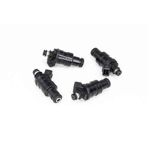 DeatschWerks 550cc/min 11mm Low Impedance Upper Injectors - 4 Pack [42M-11-0550-4]