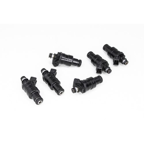 DeatschWerks 550cc/min 11mm Low Impedance Upper Injectors - 6 Pack [42M-11-0550-6]