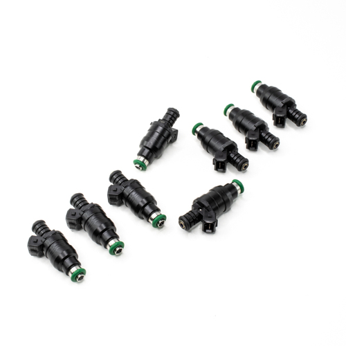 DeatschWerks 800cc/min 14mm Low Impedance Upper Injectors - 8 Pack [42M-14-0800-8]