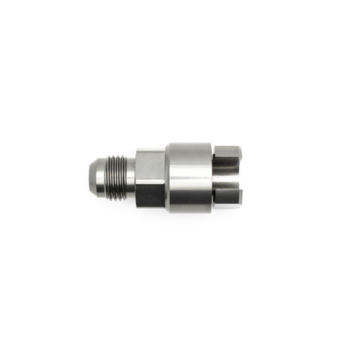 DeatschWerks 6AN Male Flare to 3/8" Female EFI Quick Connect Adapter [6-02-0103]