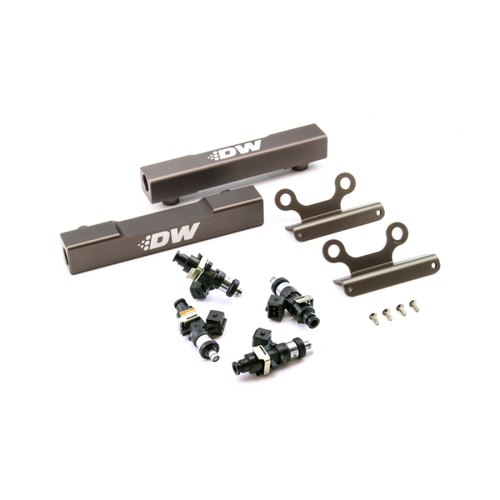 DeatschWerks Top Feed Fuel Rail Upgrade Kit + 2200cc Injectors  (for WRX 01-14/Liberty GT 07-12) [6-102-2200]