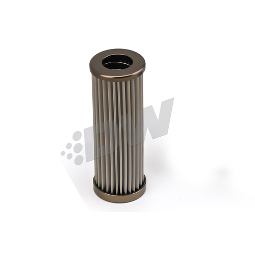 DeatschWerks Stainless Steel 10 Micron In-Line Fuel Filter Element to Suit 160mm Housing [8-02-160-010]